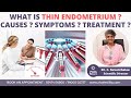 Thin endometrium  ivf treatment  uterine lining  dr c suvarchala  ziva fertility