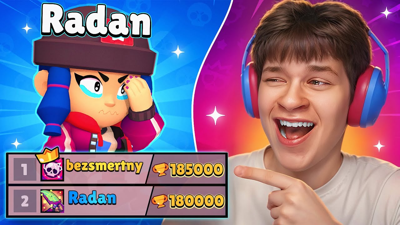 ПРОЩАЙ РАДАН 😂 МЫ СДЕЛАЛИ НОВЫЙ РЕКОРД В БРАВЛ СТАРС!