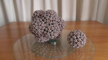 Rhombicosidodecahedron Bubble Cluster | Tutorial | 1344/8064 Neodymium Magnetic Balls