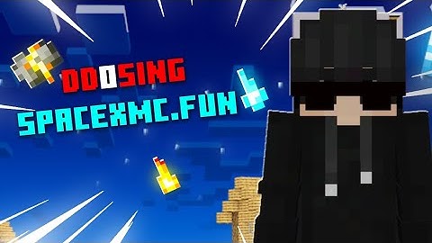 How to Down Any Minecraft Server from DDoS Attacks | Crashed "spacexmc.fun" (Educational Content)