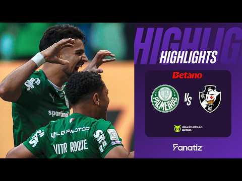Palmeiras vs. Vasco da Gama 4-1 | Game Highlights | #Brasileirao2026
