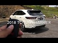 Car ASMR | 2018 Toyota Harrier Turbo | Sights & Sounds