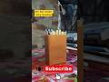 DIY Pen Holder Using Envelope #cardboard #craft #diy #cardboardcraft
