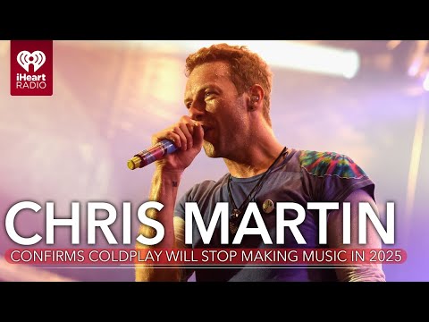 Coldplay band performing live in 2025