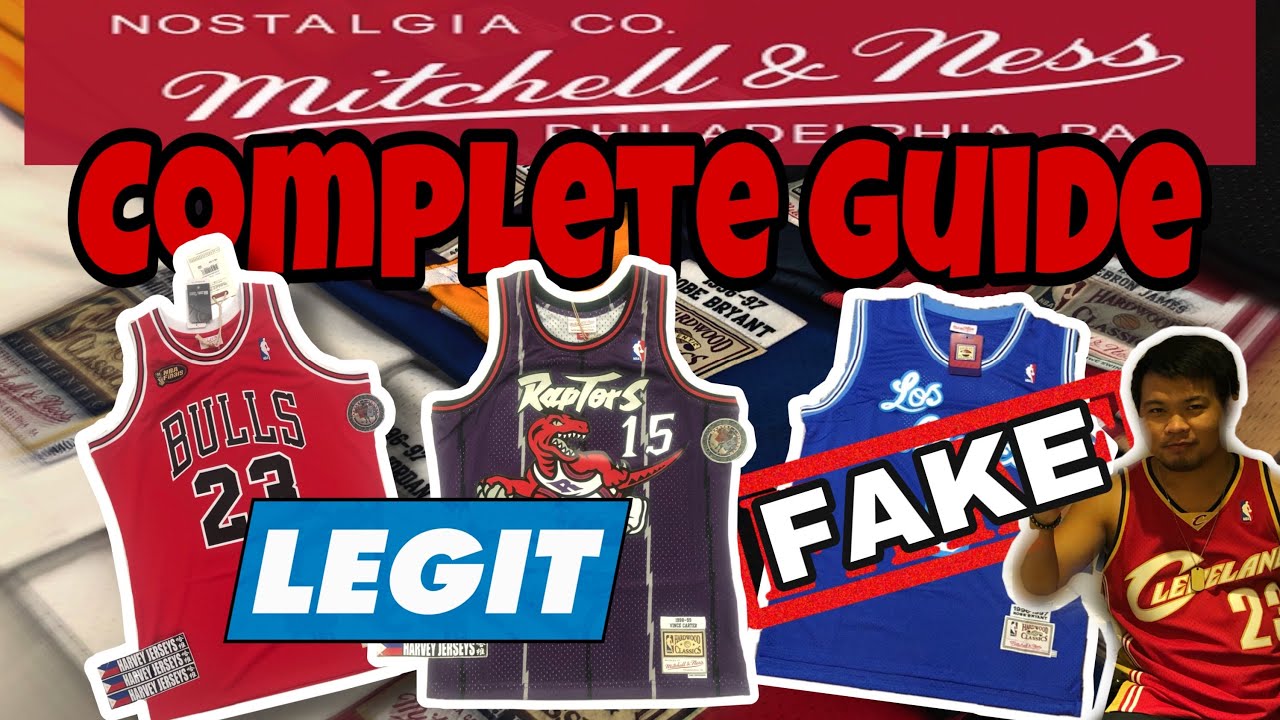 Mitchell & Ness NBA Jersey Guide  Identify Fake NBA Jersey 