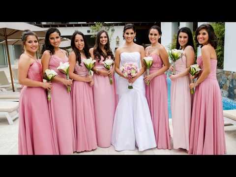 Vídeo: Prós E Contras De Combinar Vestidos De Damas De Honra