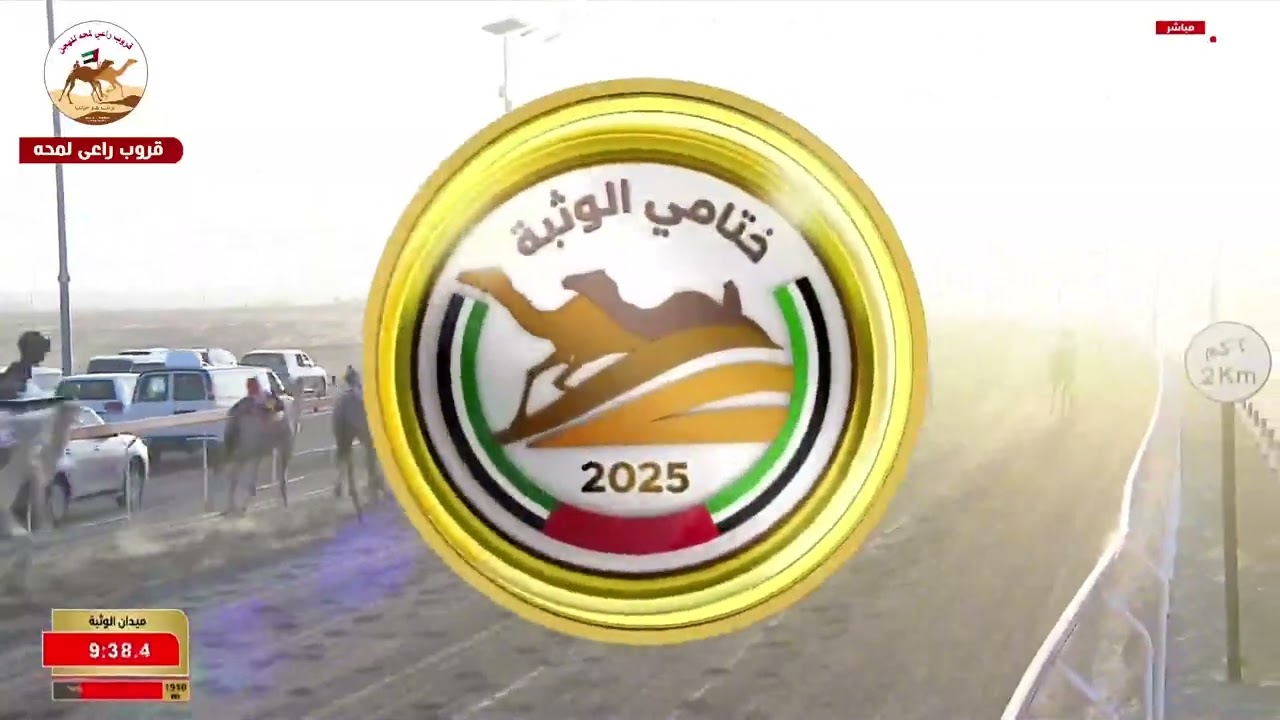 الشوط 3 ( كأس مهجنات انتاج )(الريم) لـ حمد هدي بطي دميثان الشامسي 12:34:04( مهرجان ختامي الوثبة 2025