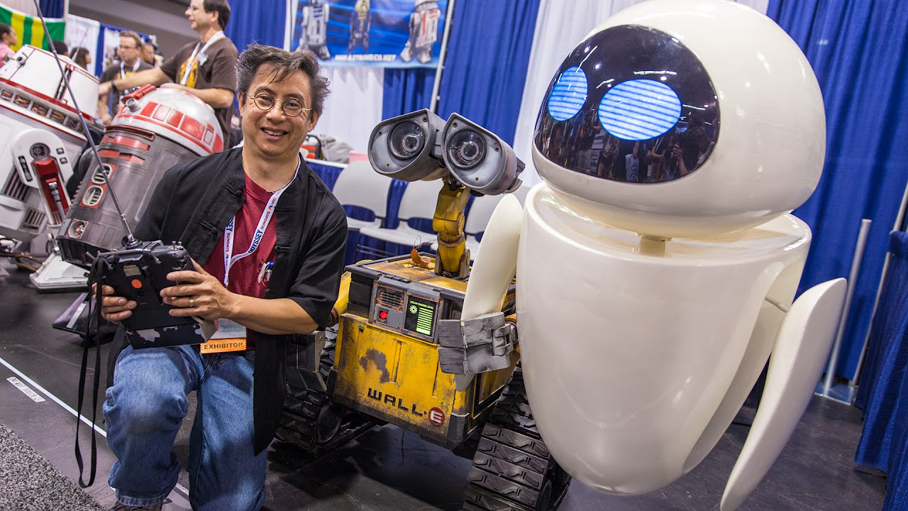 Real Life Size EVE Robot from Wall E