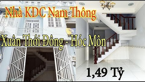 Nhà Hóc Môn Xuân Thới Đông 1,49 Tỷ