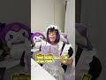 クロミのうるちゅるPOPシール貼っていくよ！ #シール #シール帳 #kuromi
