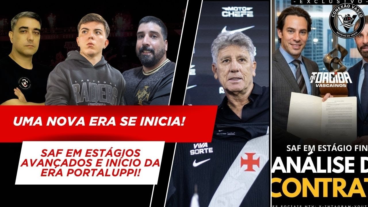 NOTÍCIA URGENTE SOBRE A SAF DO VASCO! MENOS UM PROBLEMA! SEMANA DECISIVA NO CAMPEONATO BRASILEIRO!