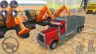 Excavator Construction Trucks: Construction Simulator - Best Android GamePlay screenshot 2