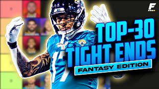 Top 30 Tight End Rankings + Tiers | Sleepers You NEED (2023 Fantasy Football)