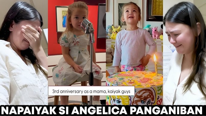 Angelica Panganiban Halos MapaIYAK sa Kaligayahan Bilang Isang INA sa  Kanyang ANAK 3rd Year as Mommy