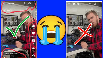 YouTube shorts like comment share not showing | HOW to fix YouTube short video like option not show