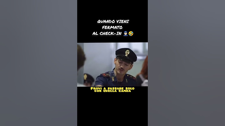 Quando vieni fermato al check-in 👮🏻‍♂️🤣 Fabio De Luigi #videomix74 #fabiodeluigi #checkin #ridere