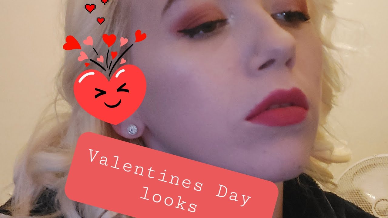TESTING NEW REVOLUTION MAKEUP| VALENTINES DAY LOOKS 2022