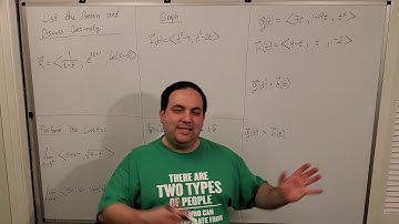 Calculus II -- Vector Functions