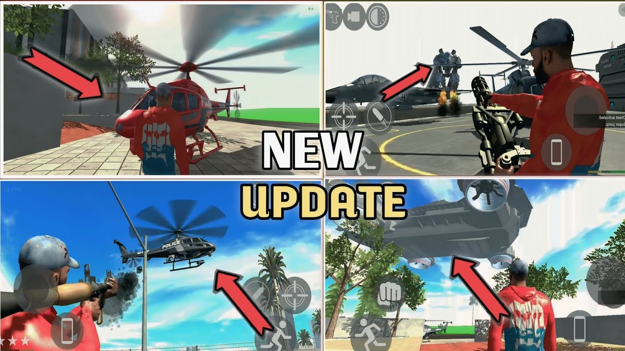 Finally New Update In this INDIAN BIKE DRIVING 3D😱 Helicarrier Robots/ Helicarrier Robots Update 