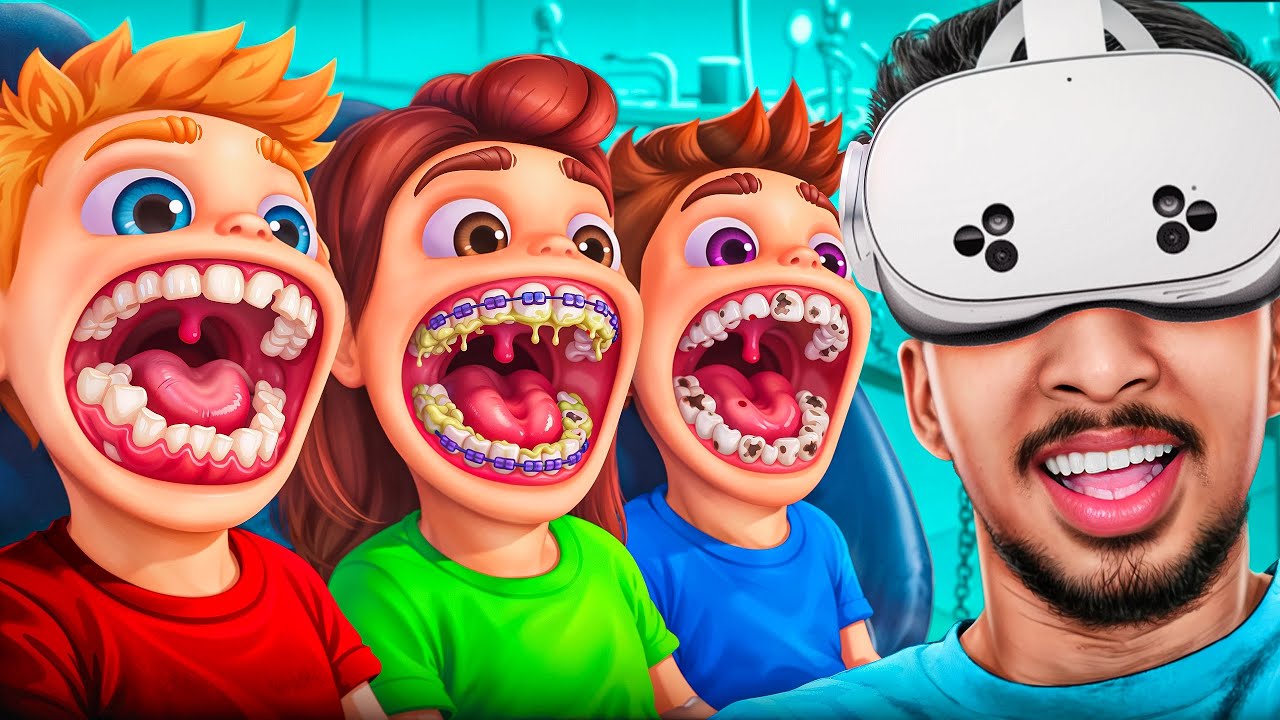 Becoming the FASTEST Professional Dentist in VR 😱🦷