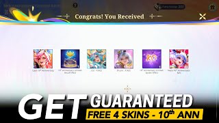 MLBB 10th ANNIVERSARY FREE COLLECTOR| PROMO DIAMONDS| FREE SKINS & MORE