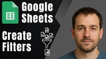 Google Sheets: How to Create Filters (2025 Tutorial)