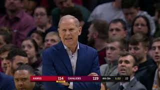 Final Minutes, Atlanta Hawks vs Cleveland Cavaliers, 12/23/19 | Smart Highlights