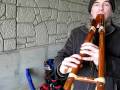 Native American-style Drone Flute: Double Golden Eagle F# Tunnel Improvisation 1/2