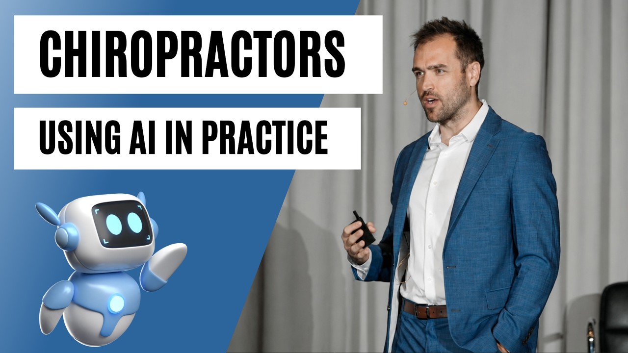 Nick Fischer presenting AI for Chiropractors in 2026