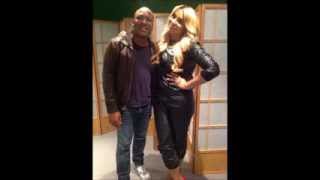 Tamar Braxton with Special K on The Universal Show