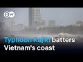 What kind of damage can be expected from Typhoon Kajiki? | DW News