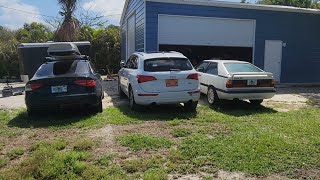 I'm back and reviving my YT channel with my Custom Garage | Restoring my RARE CARS #urquattro
