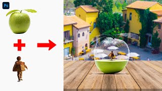 How to Create Apple and Boy Manipulation in Photoshop | Step-by-Step Tutorial | @ChenulaOfficial
