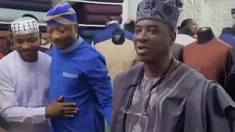 WASIU AYINDE AND MC OLUOMO VISIT SEYI VODI FASHION EMPIRE AT ABUJA