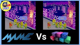 MAME Vs MiSTer FPGA | SideBySide | One Controller Controls Both