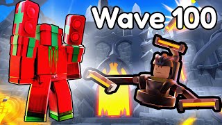 I Got WAVE 100 Using Titan Present Man?! (Toilet Tower Defense) by MavYT 20,099 views 1 month ago 29 minutes