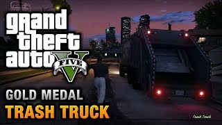 GTA 5 - Mission #37 - Trash Truck [100% Gold Medal Walkthrough] screenshot 3