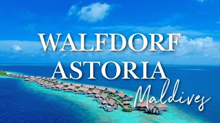 WALDORF ASTORIA MALDIVES 2023 ☀️🌴 Full Tour of one of the Most Luxurious Maldivian Resort (4K UHD)