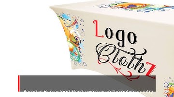 Custom Tablecloths San Antonio TX | Custom Printed Logo Tablecloths and Throws