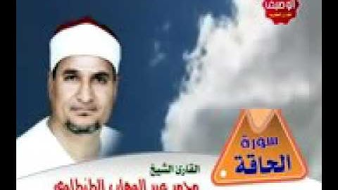 محمد عبد الوهاب الطنطاوى سورة الحاقة