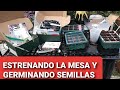 GERMINANDO SEMILLAS NUEVAS QUE NO NUNCA ANTES HABIA GERMINADO.