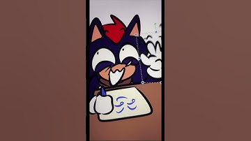 Thumbnail of sonadow fankids #sonic #sonicthehedgehog #shadow #shadowthehedgehog #sonadow #sonicfandom #sonicart