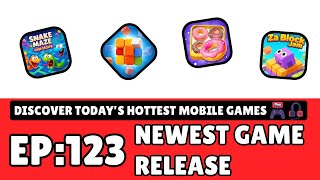 Episode 123 : Snake Maze: Cube Escape!, Spectrum Puzzle!, Color Donut Jam!, ZaBlockJam! screenshot 5