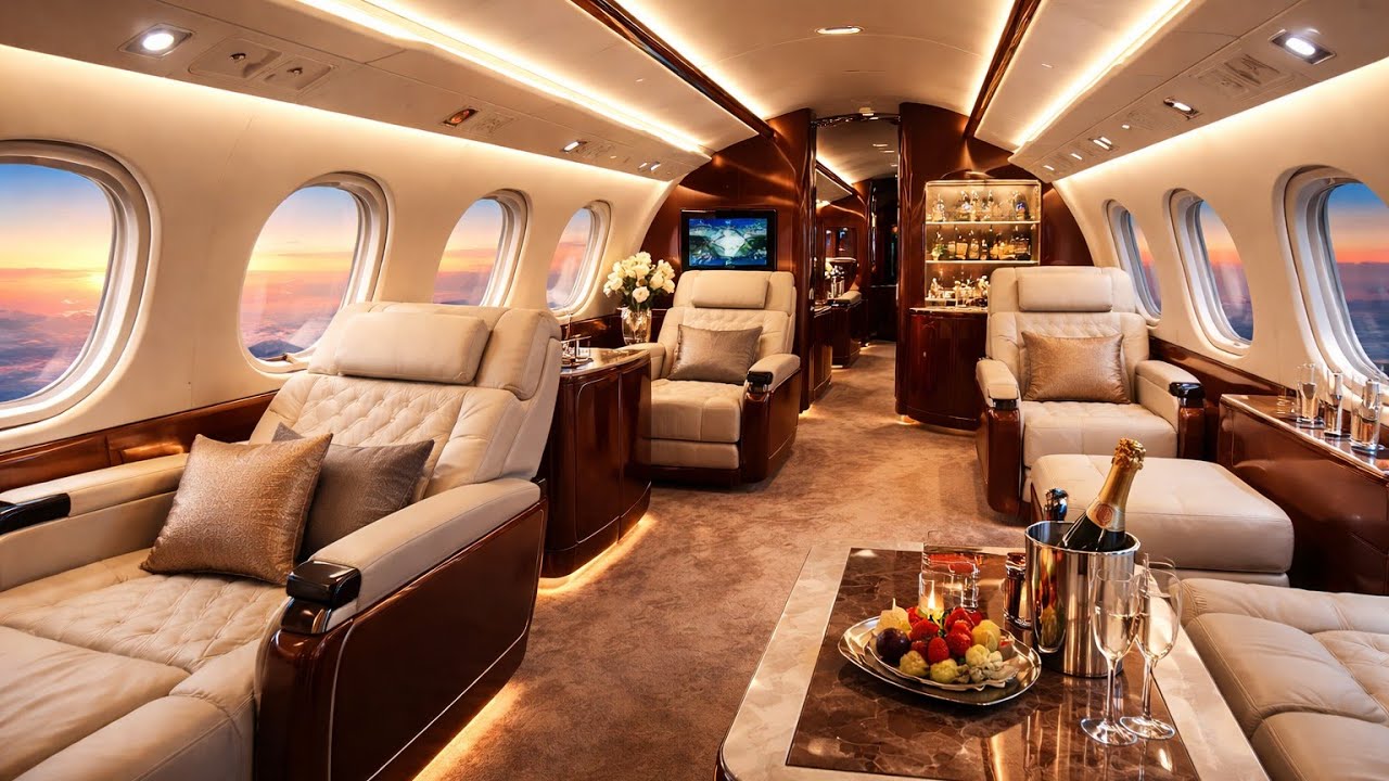 Where Silence Meets Luxury — Inside a Premium Private Jet