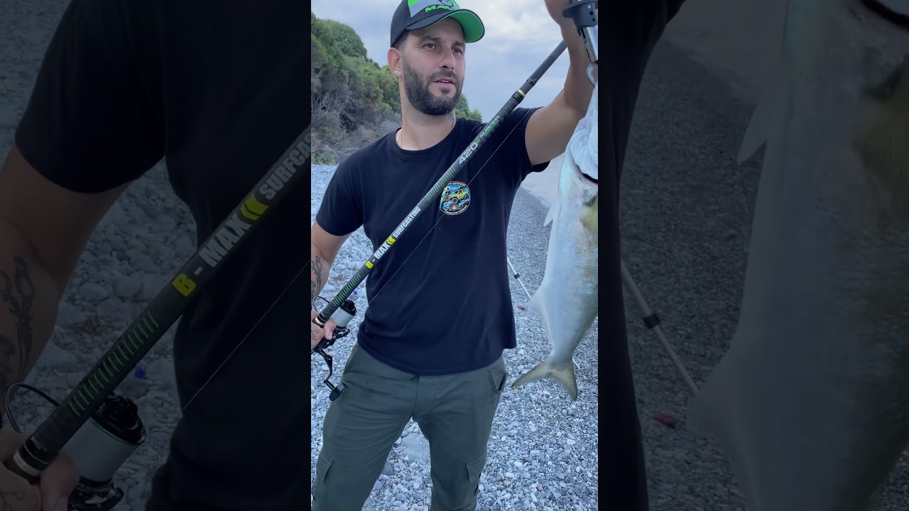 🎣🔥 ΓΟΦΑΡΙ & MAVER B-MAX 80-150! 💪🐟 #maver #viral #viralshorts #viralvideo #top #fishing #foryou #fyp