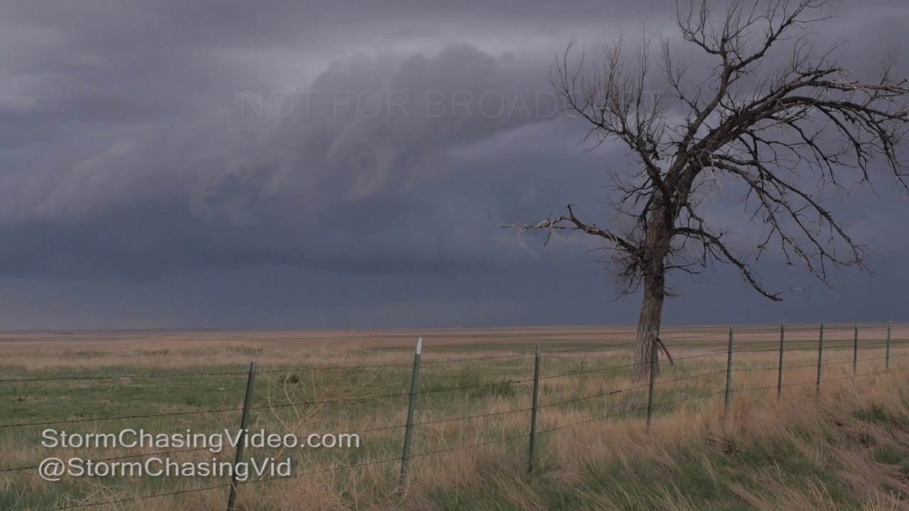 Burlington, CO Scary Looking Clouds - 4/27/2017