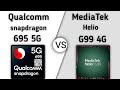 Snapdragon 695 vs helio g99  whats better for gaming