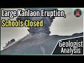 Kanlaon Volcano Eruption Update; Large Eruption Occurs, Schools Closed