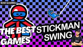 My First Gaming Video! | [stickman Swing] Gameplay