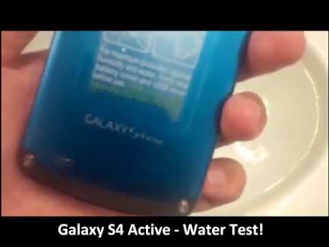 Samsung Galaxy S4 Active I537 Quick Waterproof Test